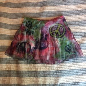 Colorful girls skirt